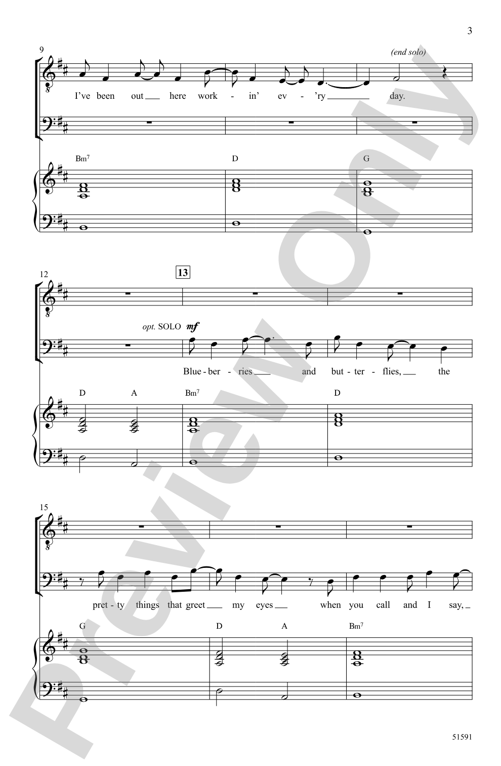 Belong Together: T(T)B Choral Octavo