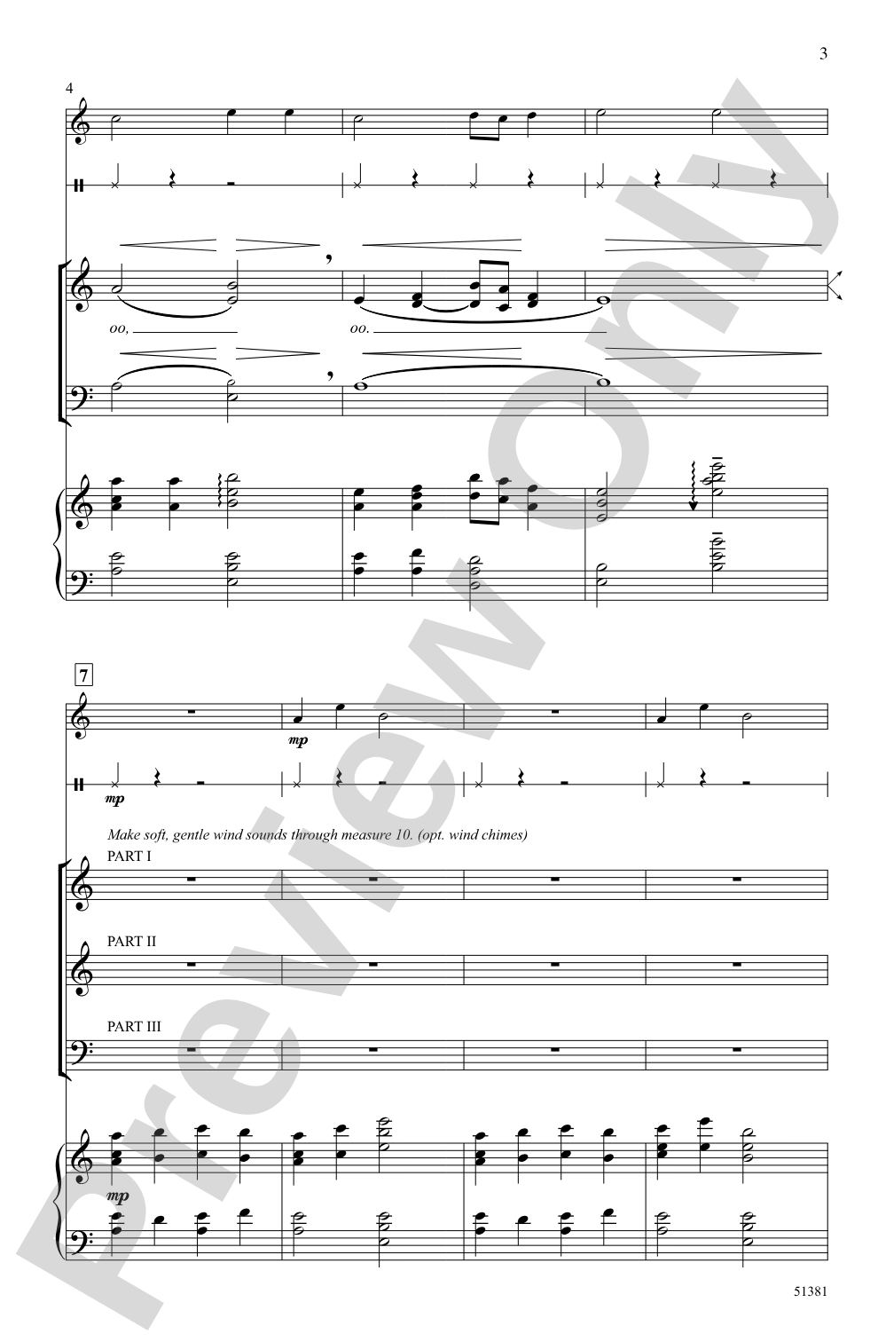 Sakura: 3-Part Mixed Choral Octavo