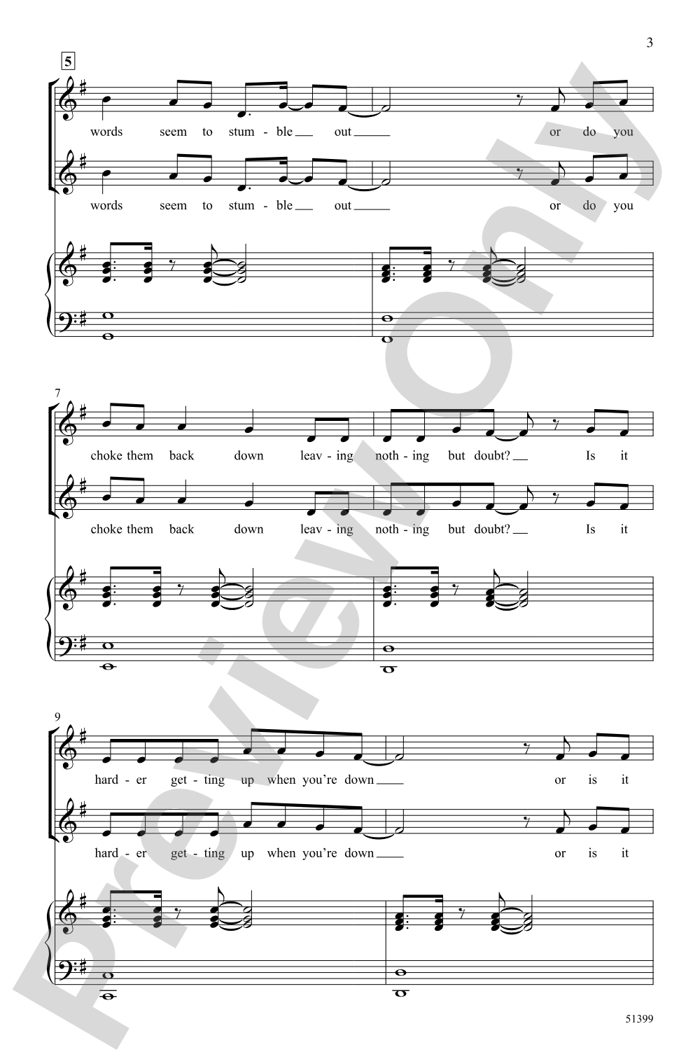 It's Alright: 2-Part Choral Octavo