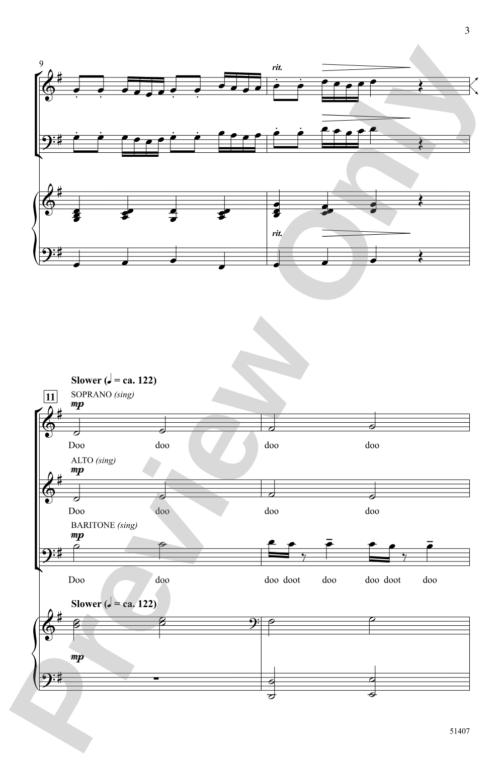 Eine Kleine Kazoo Musik: SAB Choral Octavo