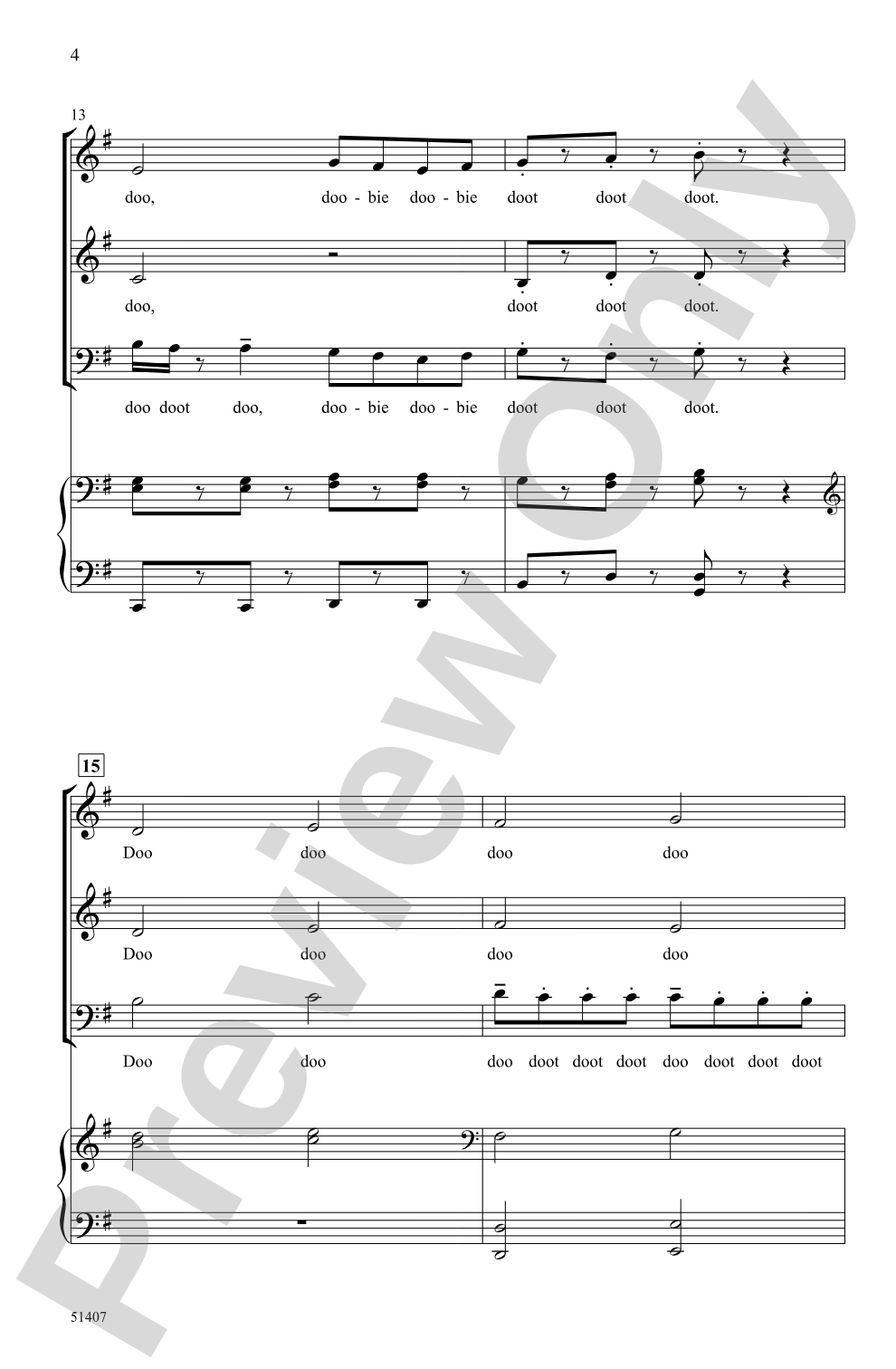 Eine Kleine Kazoo Musik: SAB Choral Octavo