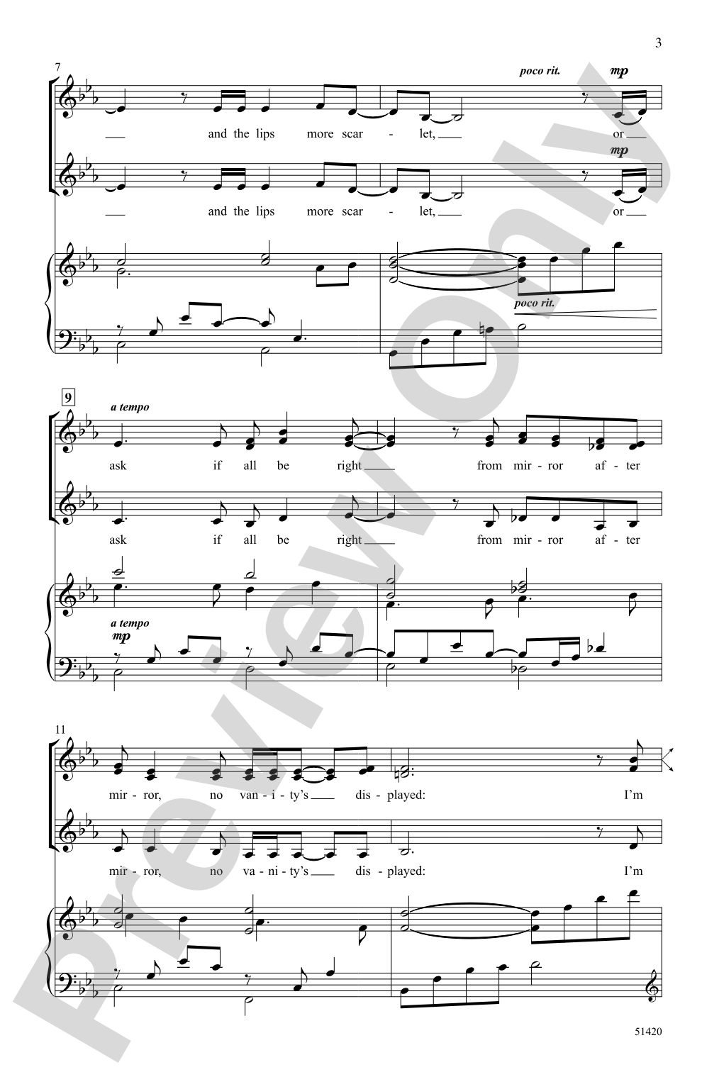 Before the World Was Made: SSA Choral Octavo