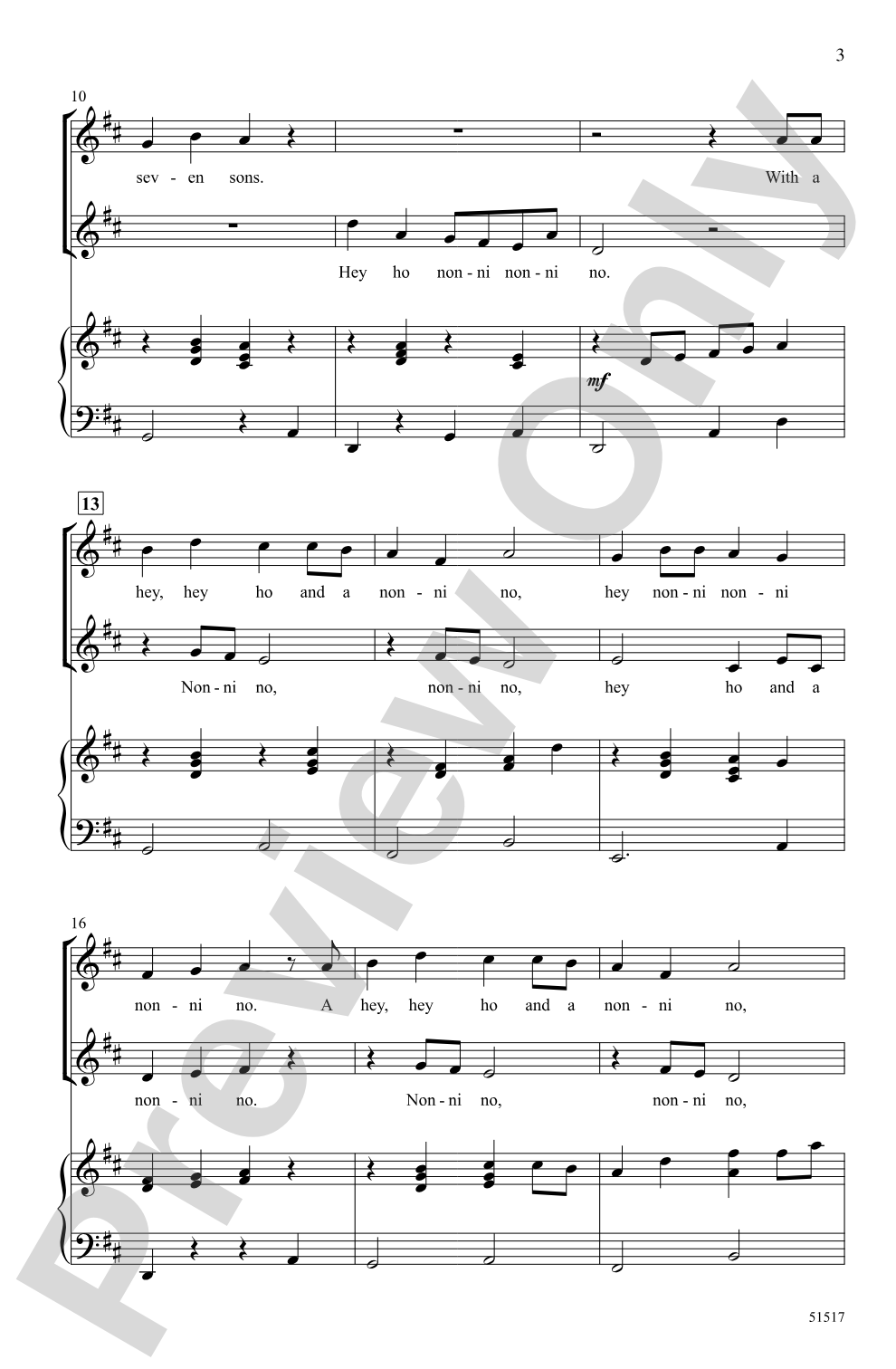 A Scottish Riddle: 2-Part Choral Octavo