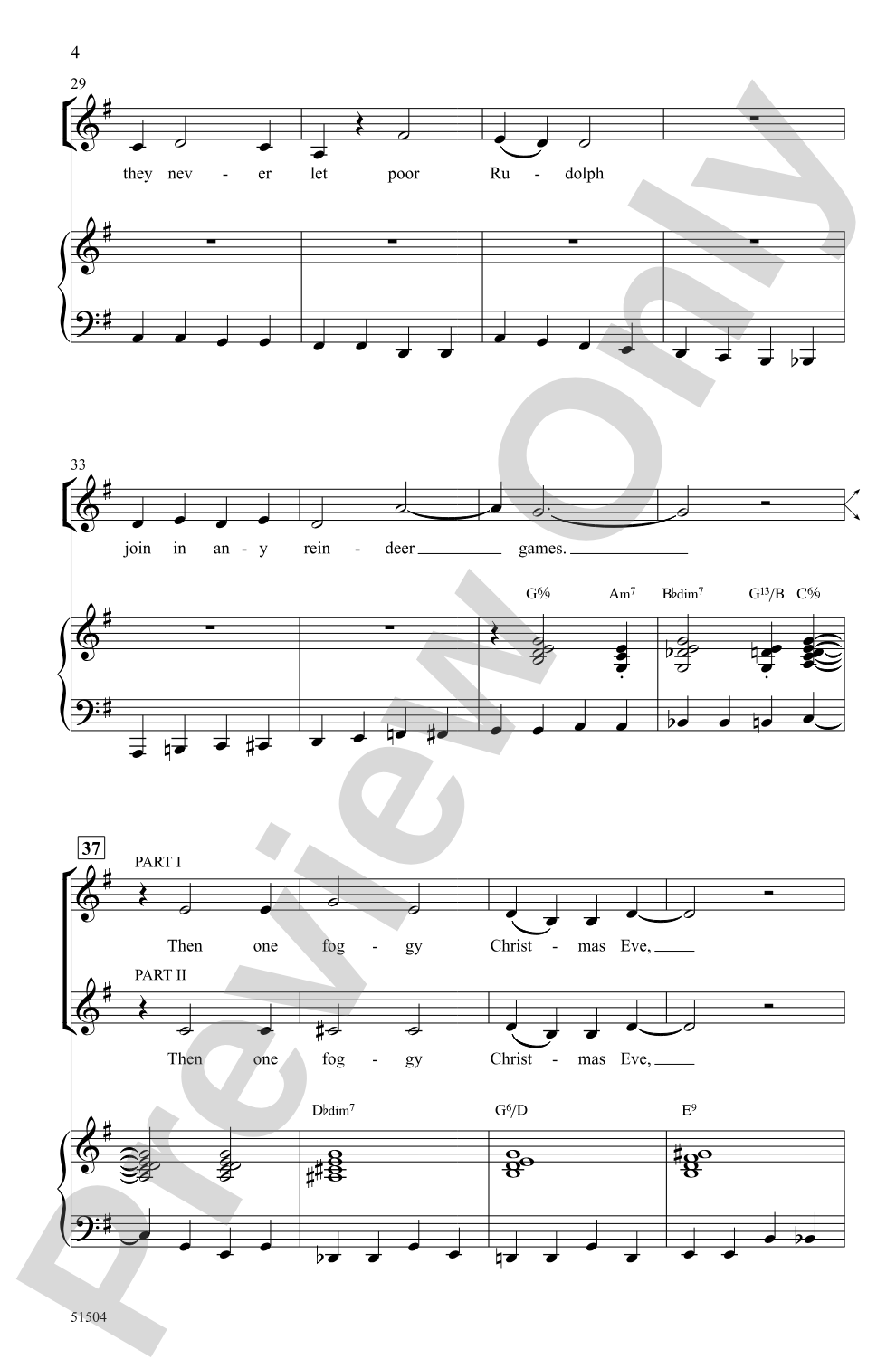 Rudolph, the Red-Nosed Reindeer: 2-Part Choral Octavo