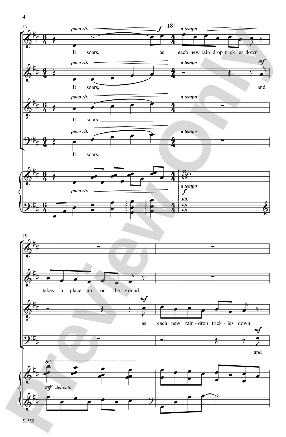 Petrichor: SATB Choral Octavo