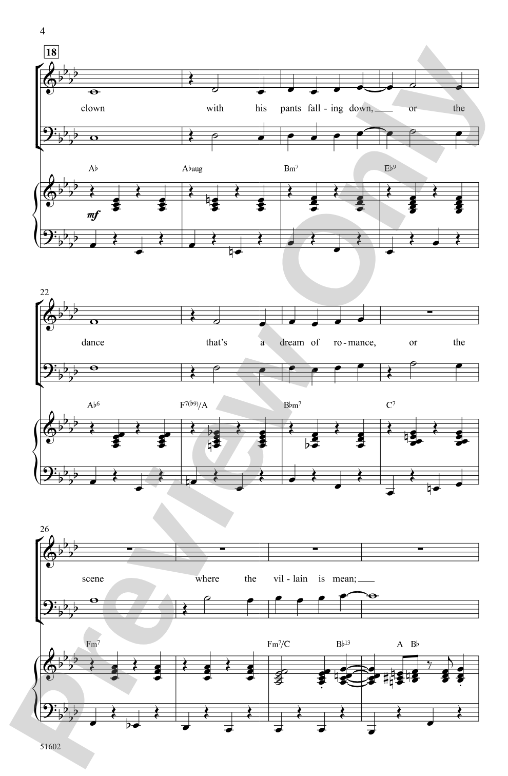 That's Entertainment: SAB Choral Octavo