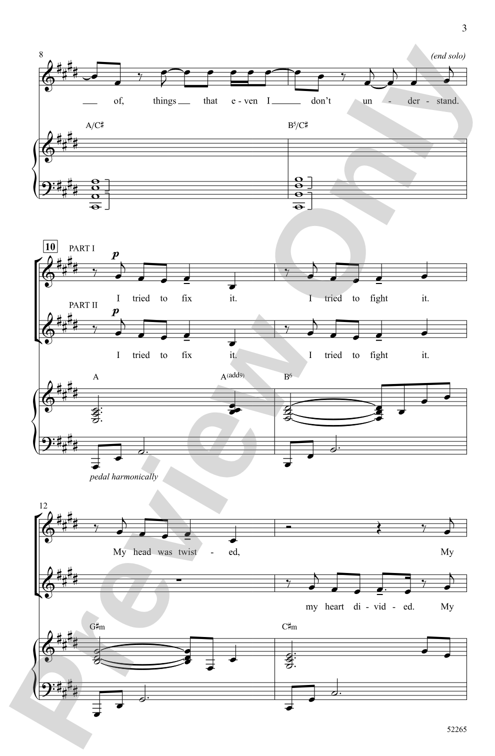 What It Sounds Like: 2-Part Choral Octavo