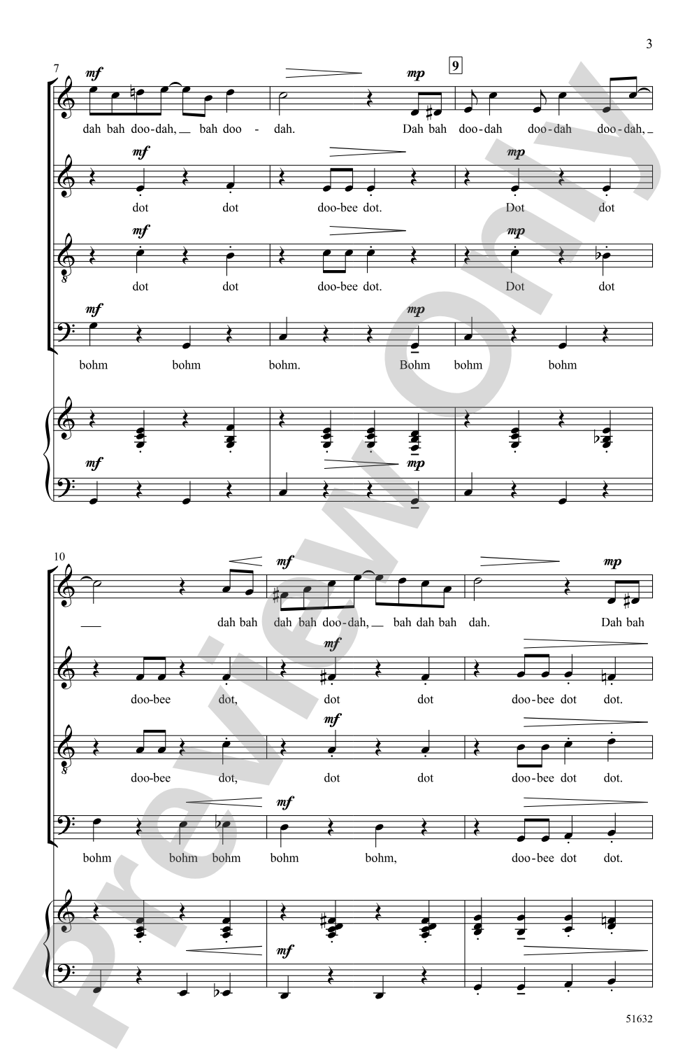 The Entertainer: SATB Choral Octavo
