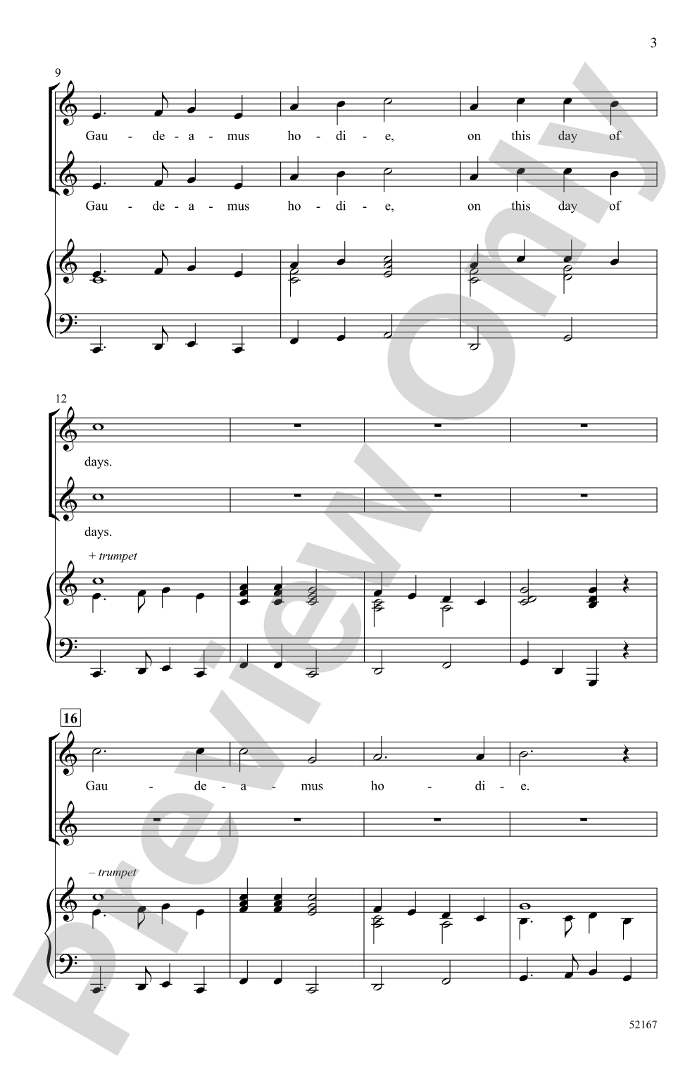 Antiphonal Fanfare: 2-Part Choral Octavo