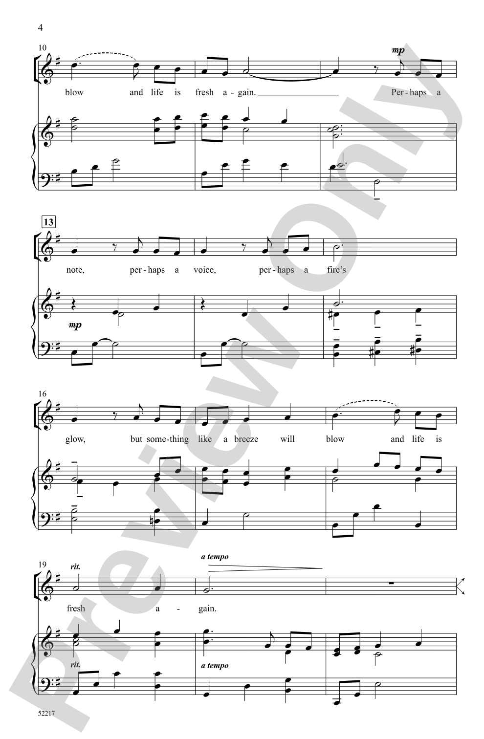 Something Like a Breeze: 2-Part Choral Octavo