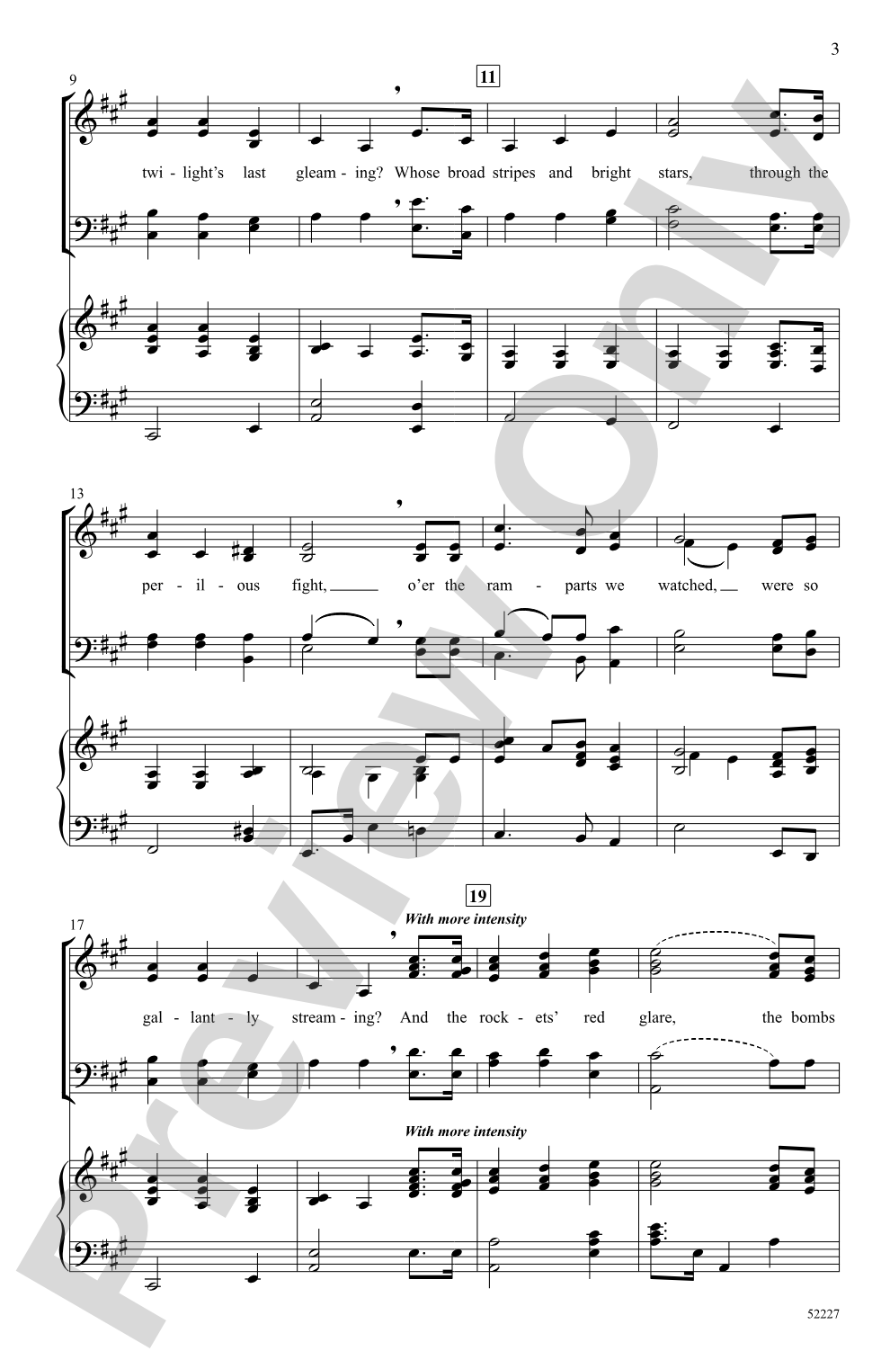 An American Trilogy: SATB, opt. <i>a cappella</i> Choral Octavo