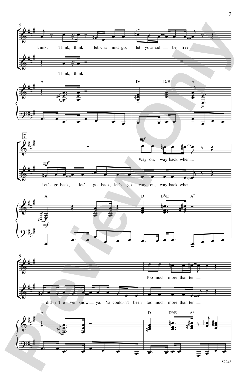 Think: 2-Part Choral Octavo