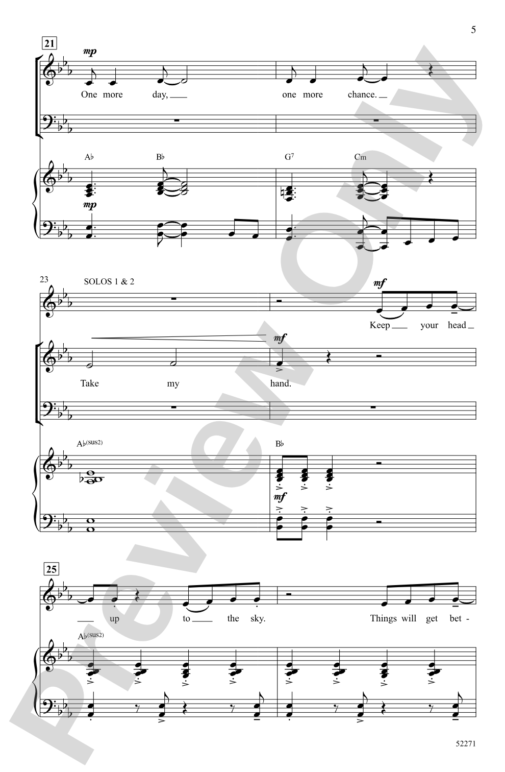 You Belong: 3-Part Mixed/SAB Choral Octavo