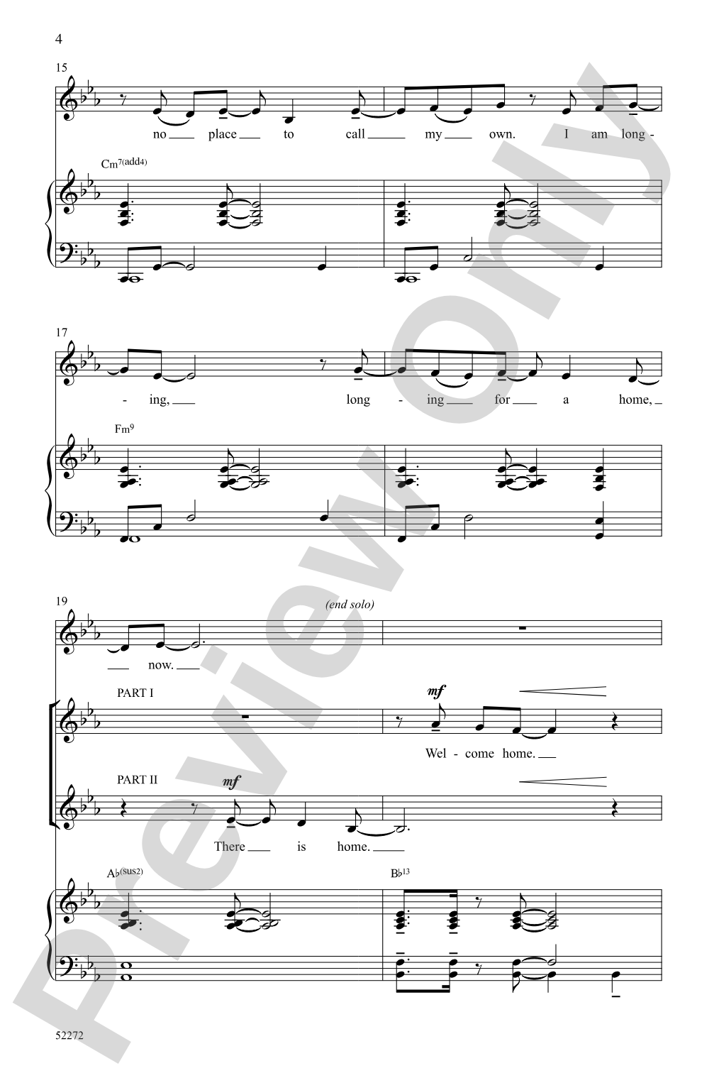 You Belong: 2-Part Choral Octavo