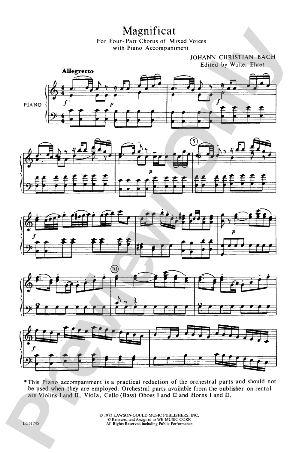 Magnificat: SATB Choral