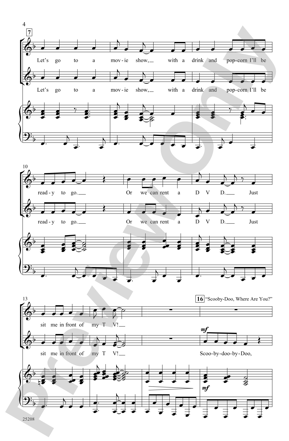 Flix Are for Kids: 2-Part Choral Octavo