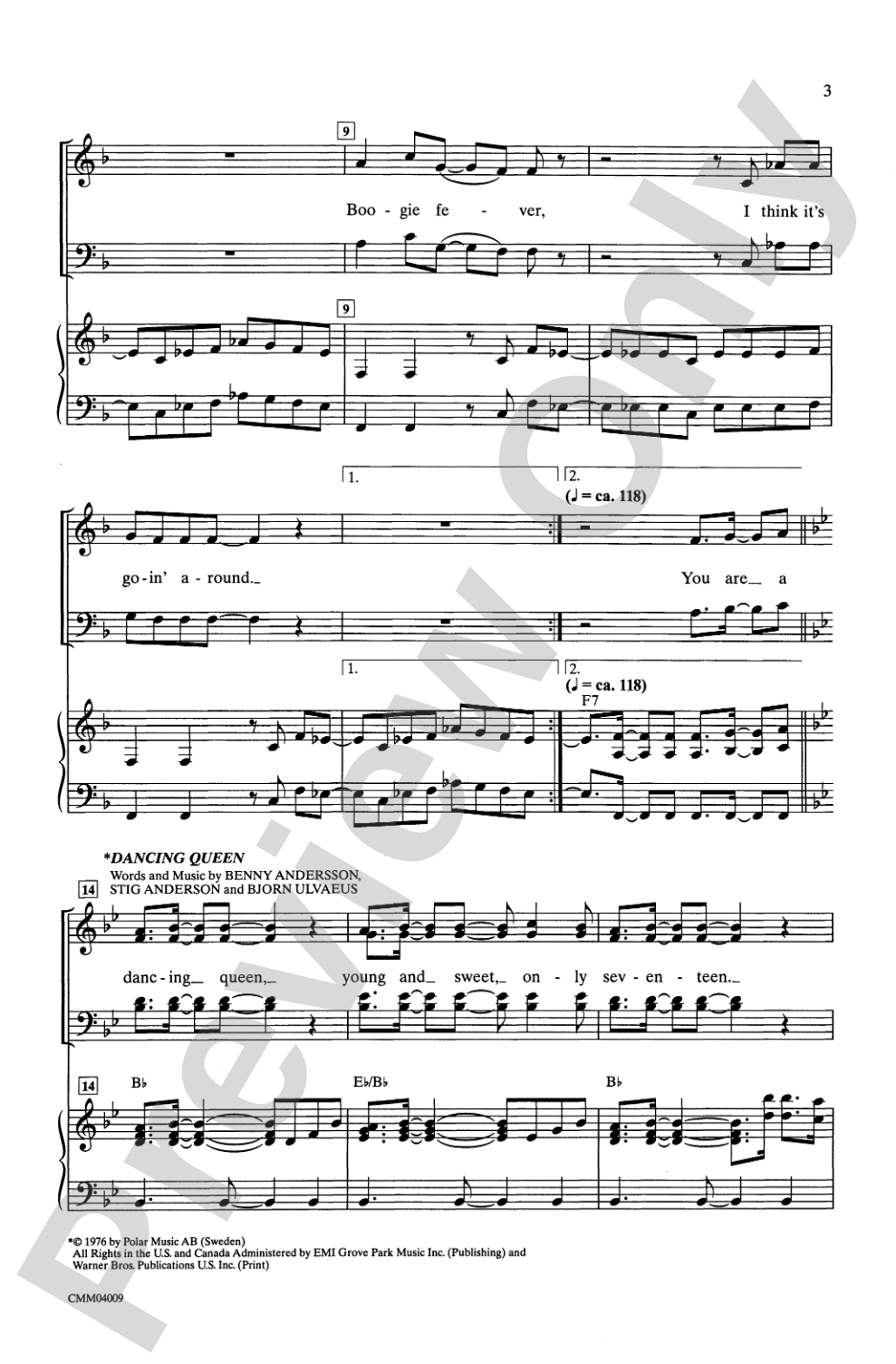 Disco Survives! (A Medley): SATB Choral Octavo