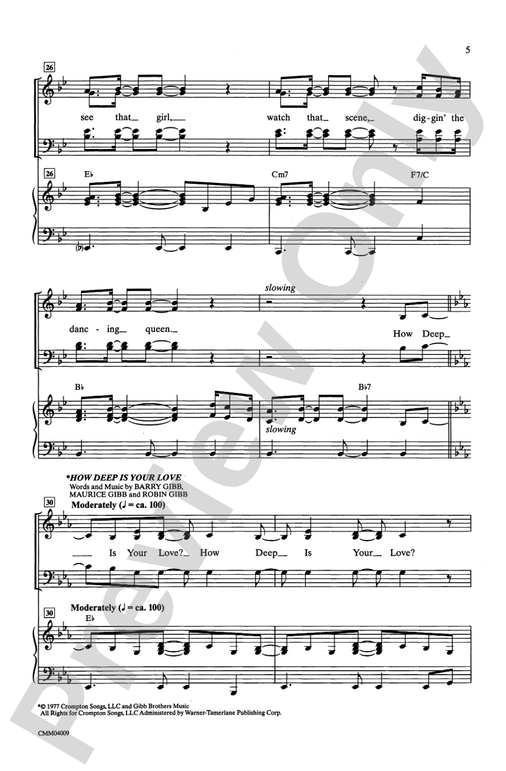 Disco Survives! (A Medley): SATB Choral Octavo