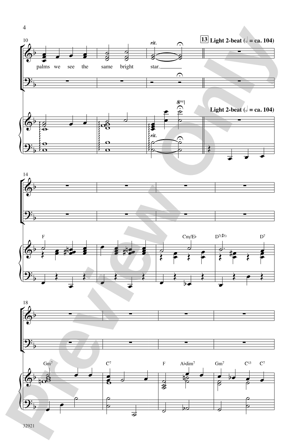 Mele Kalikimaka: SATB Choral Octavo