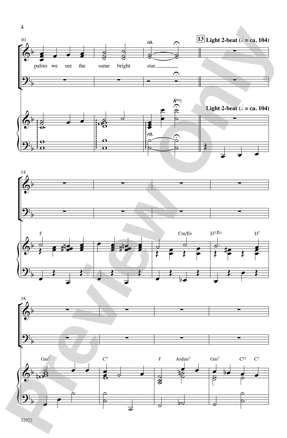 Mele Kalikimaka: SAB Choral Octavo