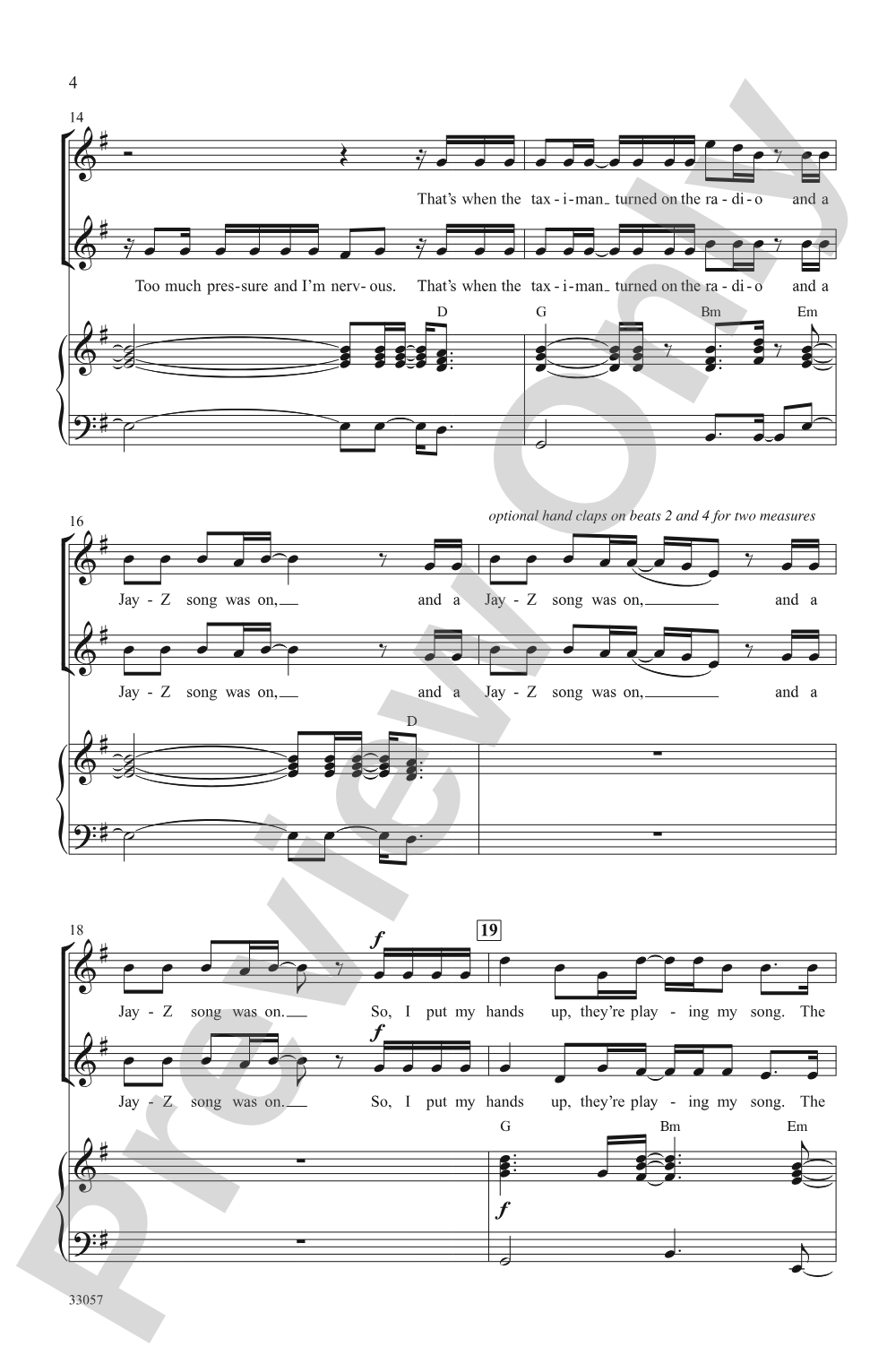 Party in the U.S.A.: 2-Part Choral Octavo