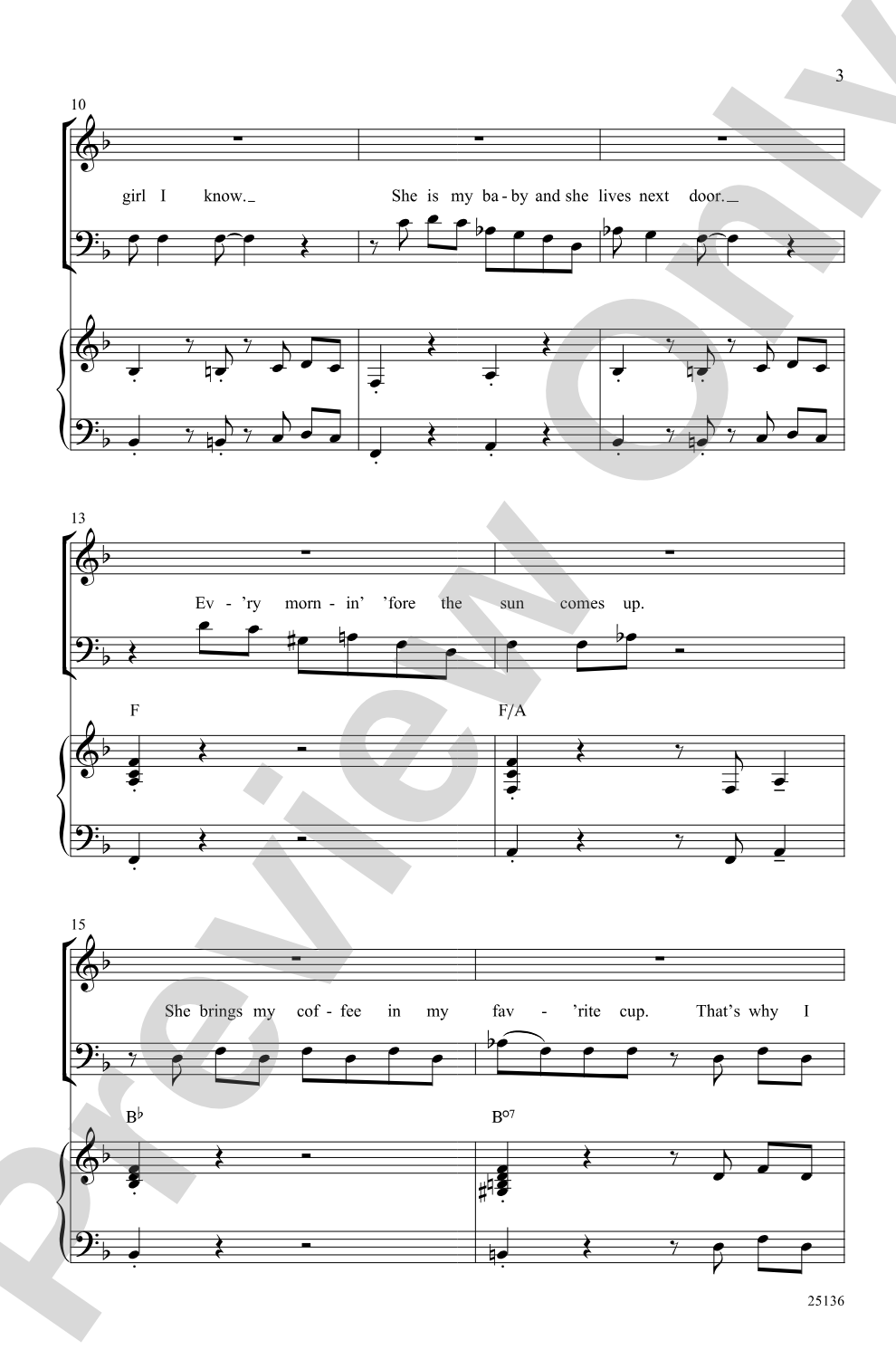 Hallelujah I Love Her So: SATB Choral Octavo