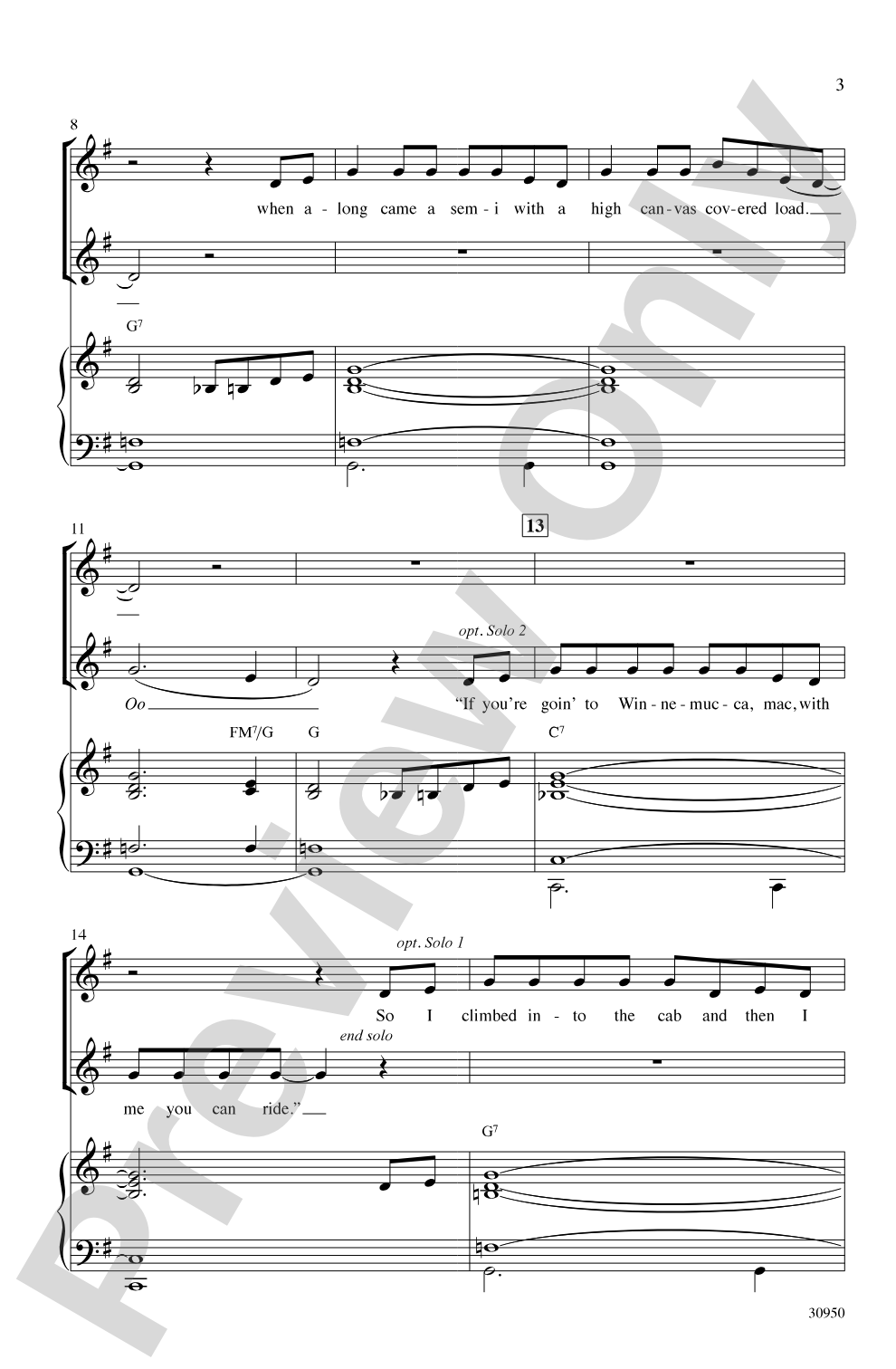I've Been Everywhere: 2-Part Choral Octavo