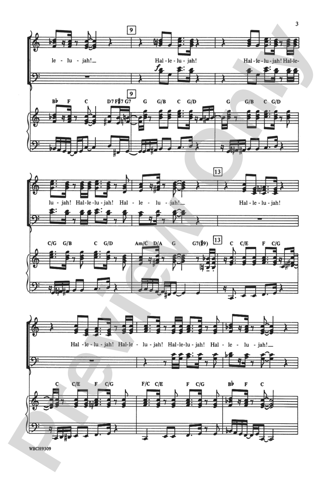 Hallelujah from <I>Handel's Messiah: A Soulful Celebration</I>: SSATB Choral Octavo