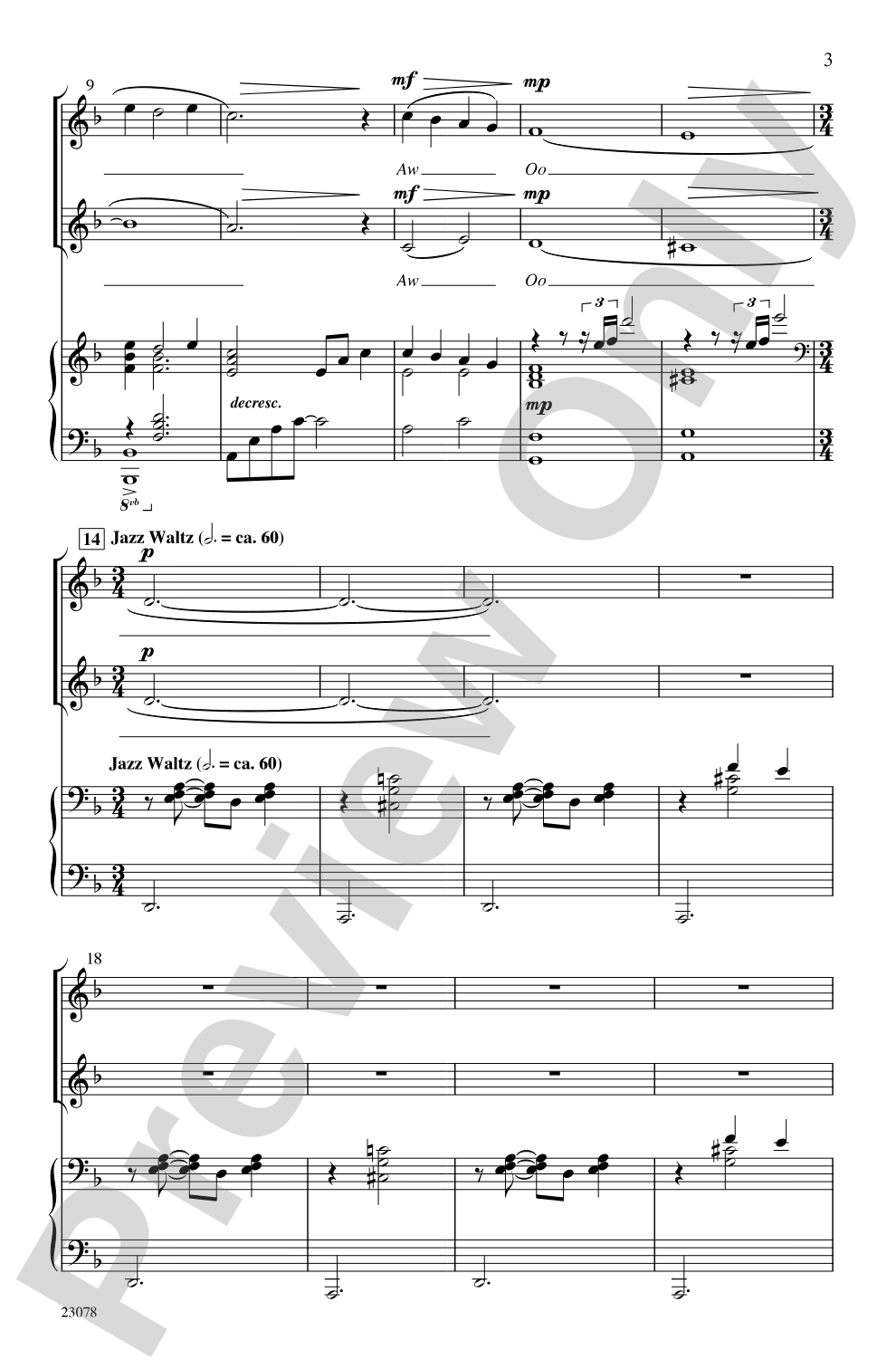 We Three Kings: 2-Part Choral Octavo