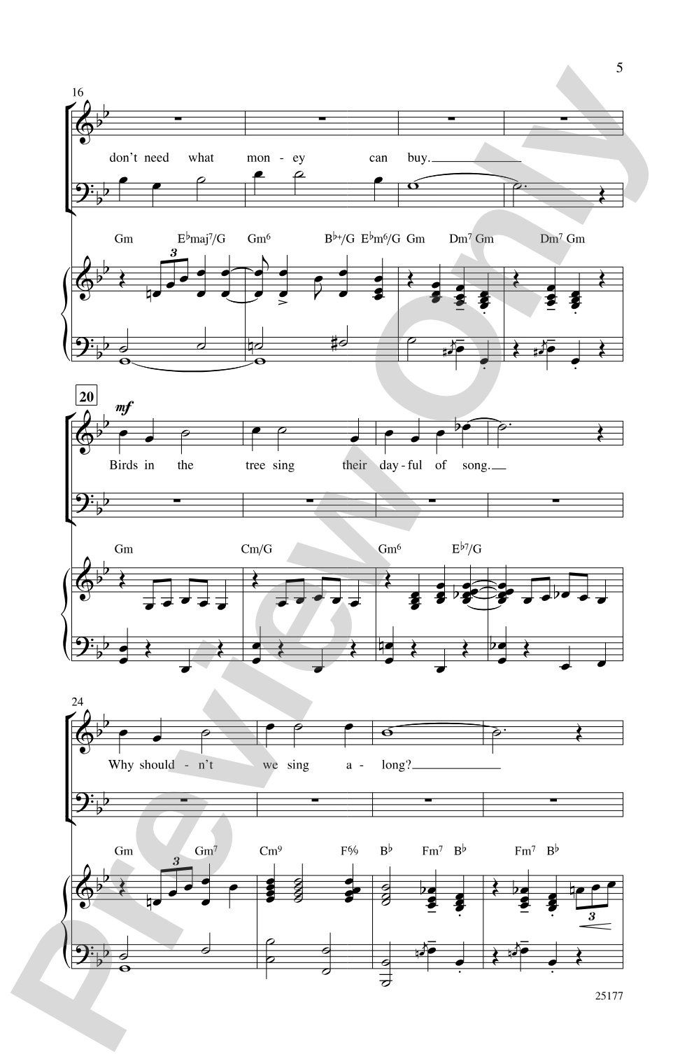 I Got Rhythm: SSAB Choral Octavo