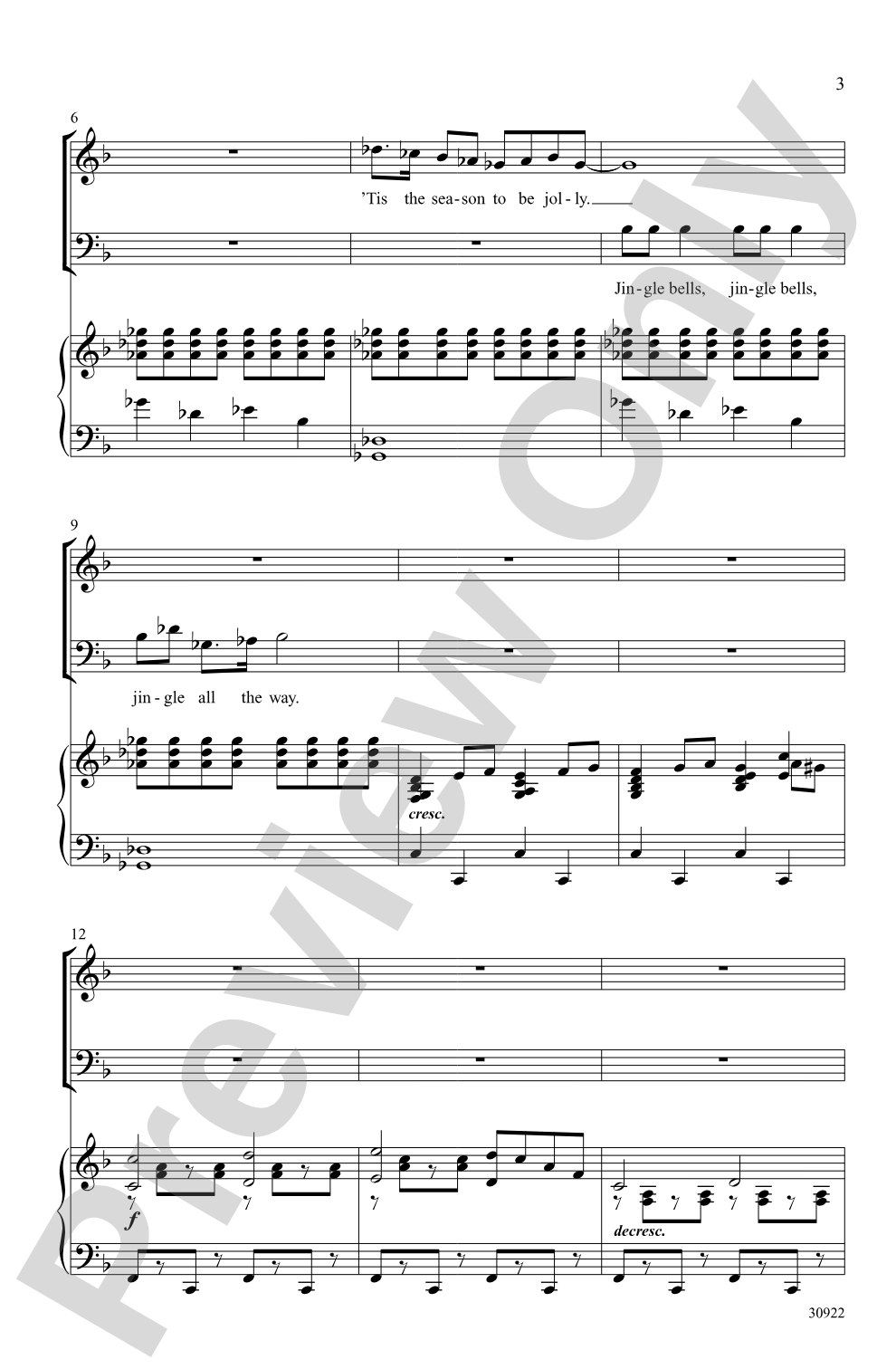 Comin' Up Christmas Time: SAB Choral Octavo