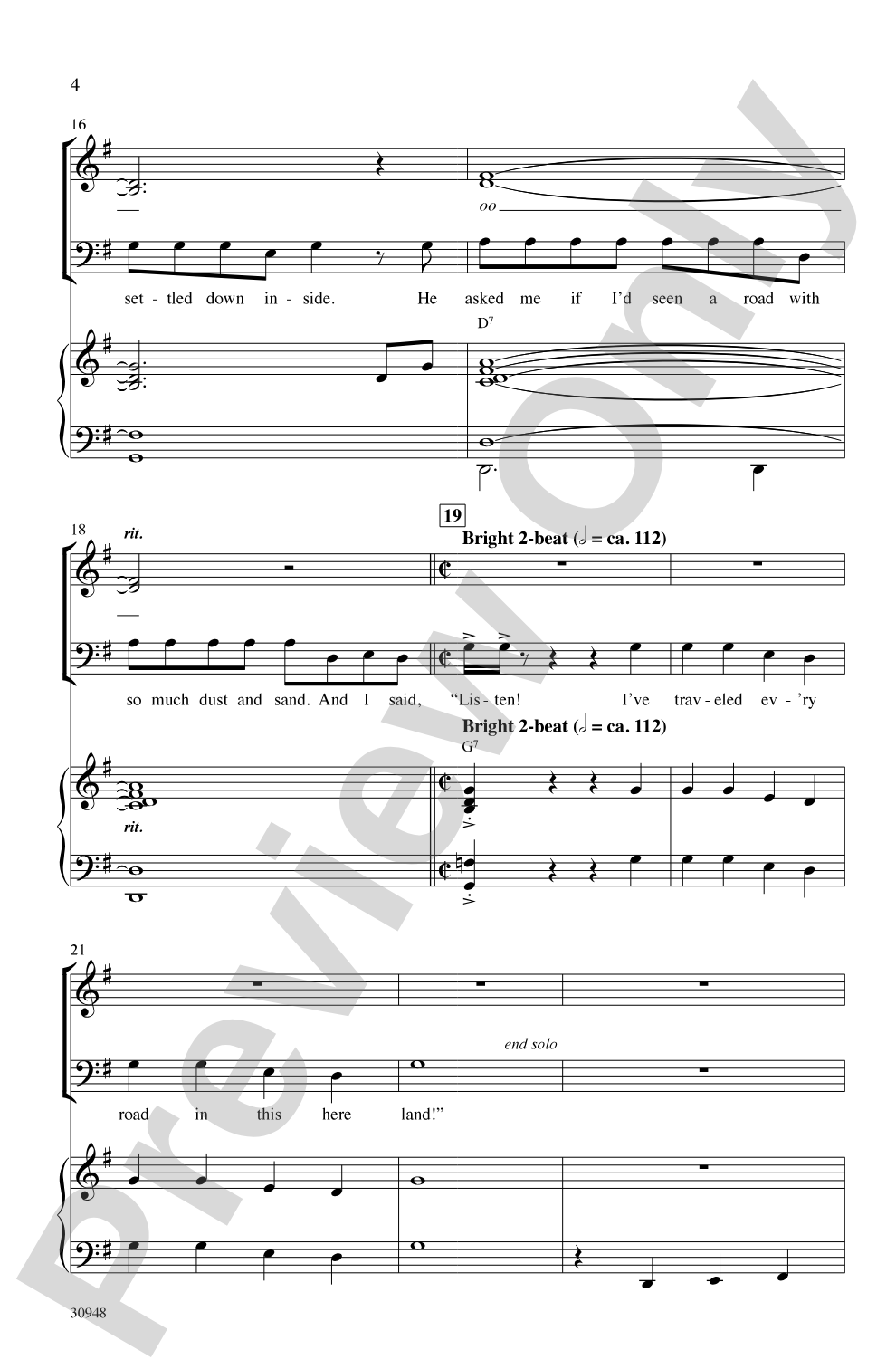 I've Been Everywhere: SAB Choral Octavo