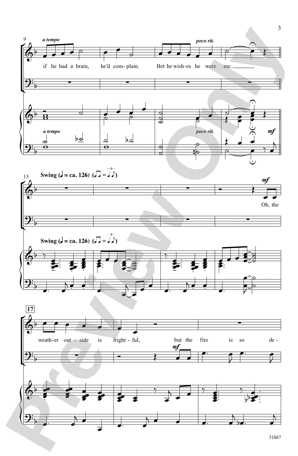 Let It Snow! Let It Snow! Let It Snow!: SATB Choral Octavo