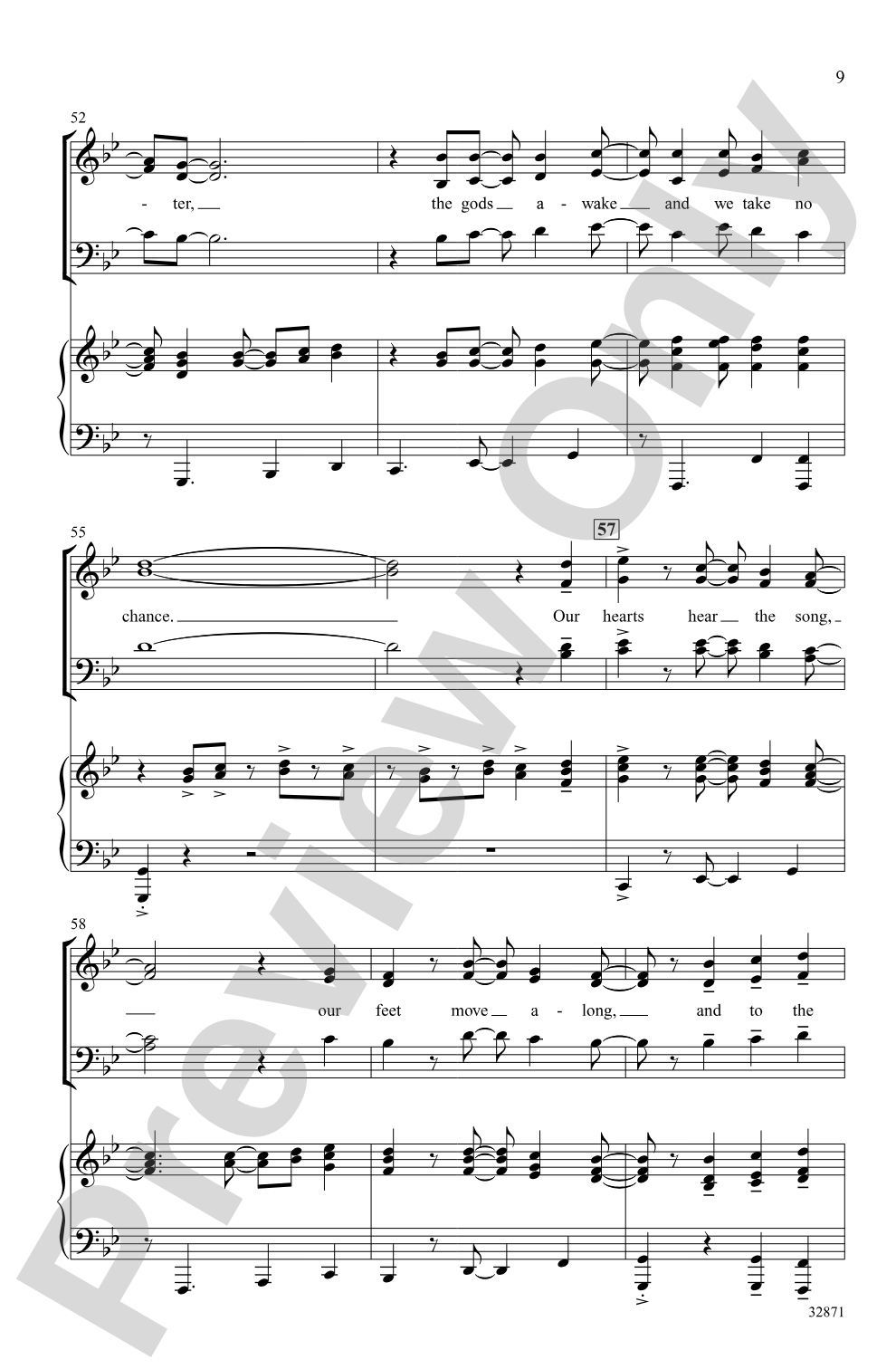 Once on This Island: A Choral Medley: SATB Choral Octavo