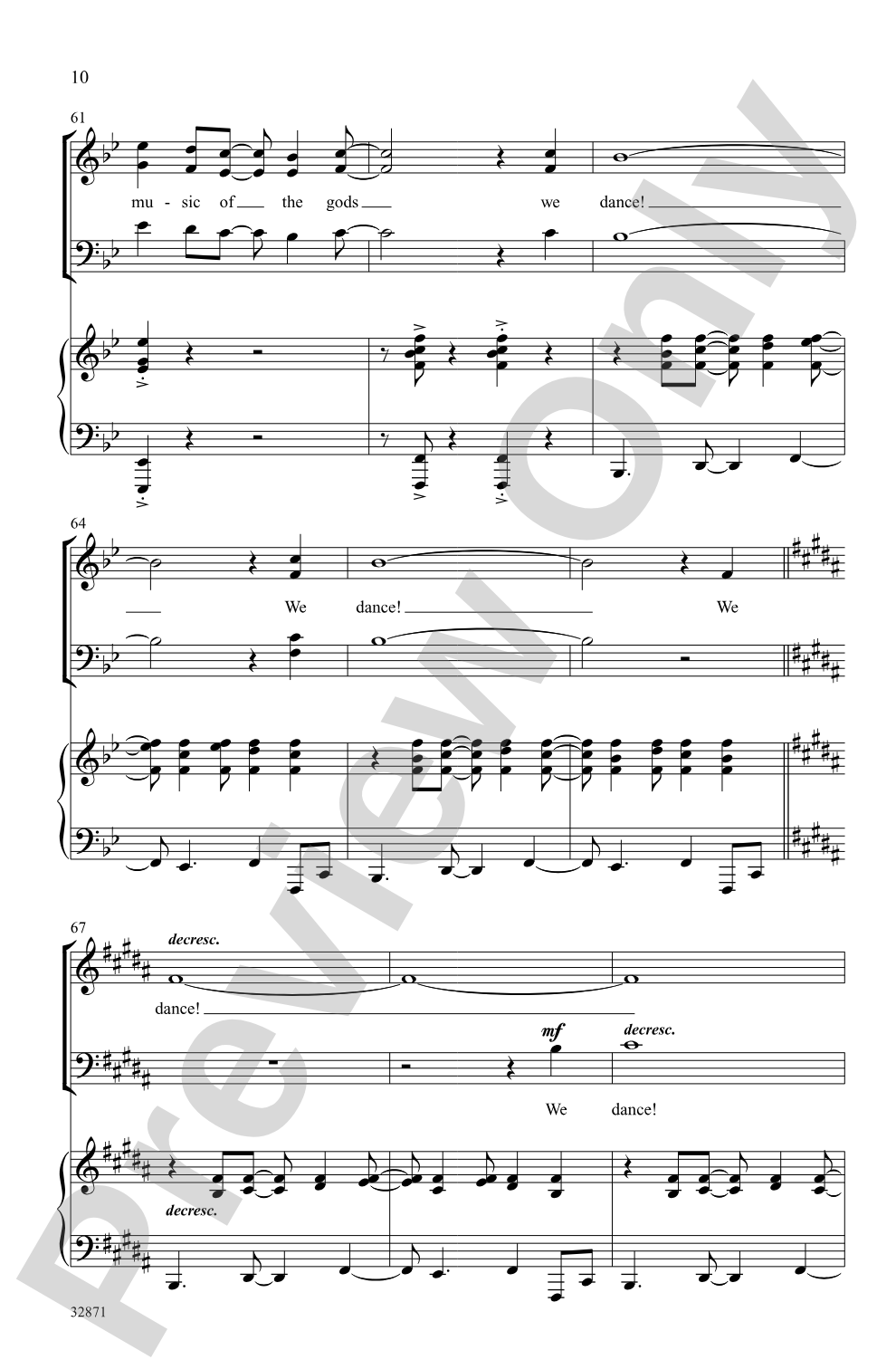 Once on This Island: A Choral Medley: SATB Choral Octavo