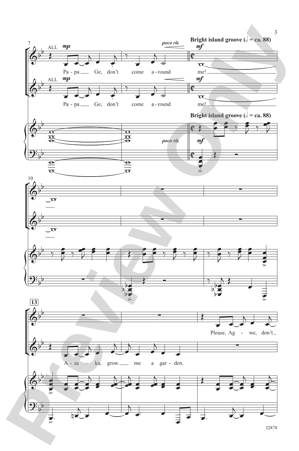 We Dance: SSA Choral Octavo