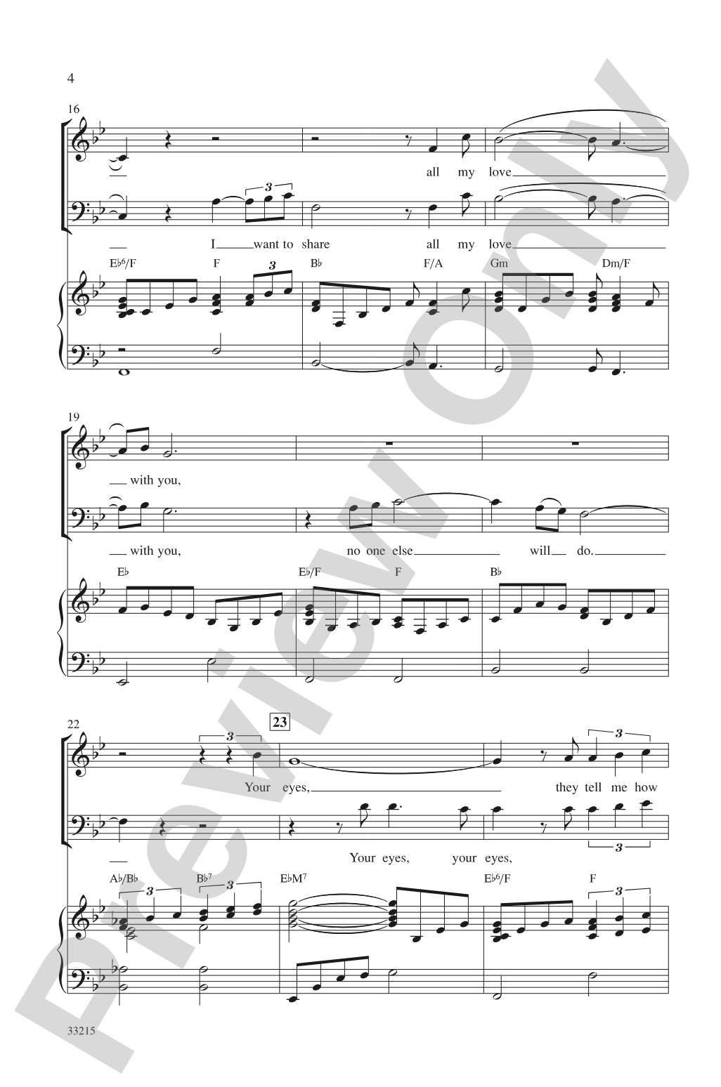 Endless Love: SATB Choral Octavo