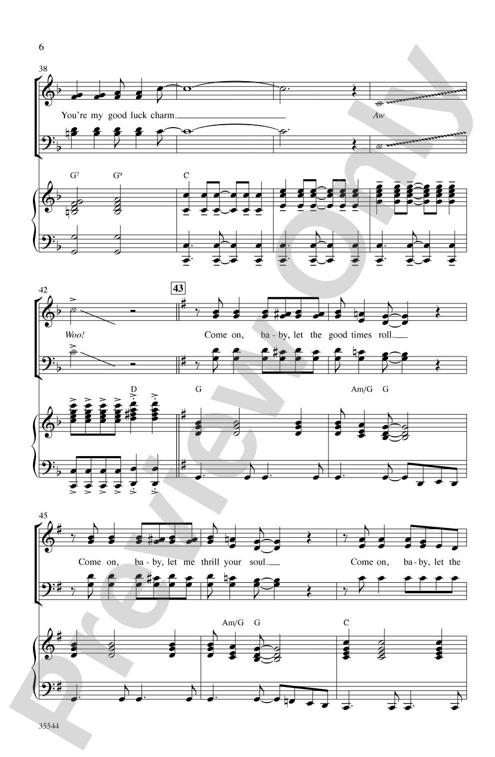 We Love the '50s: SATB Choral Octavo