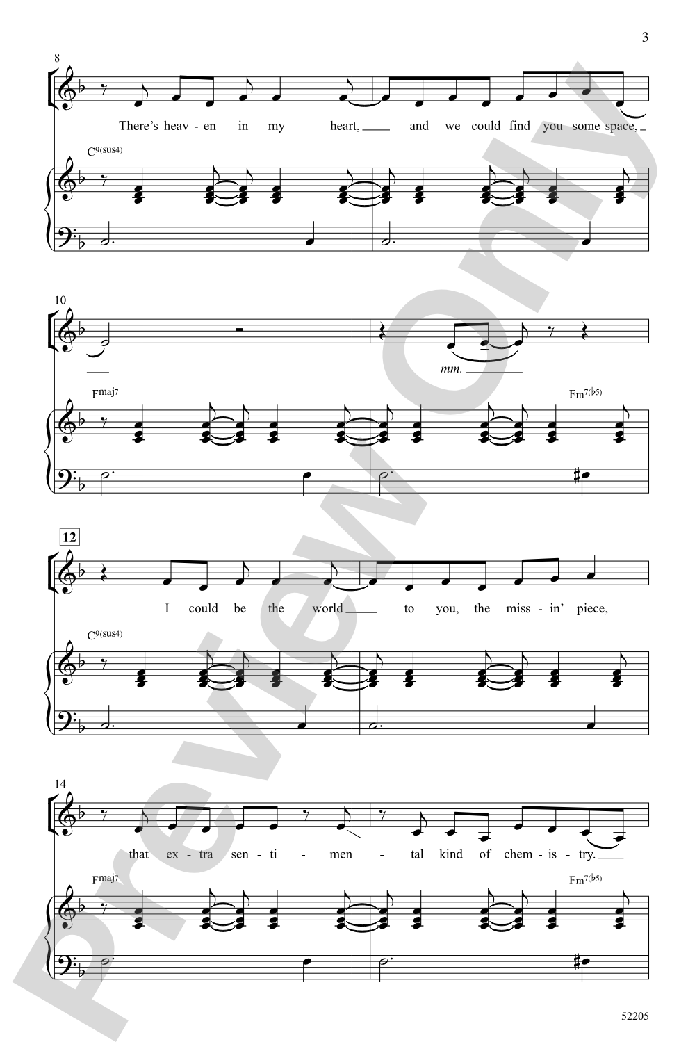 So Easy: SAB Choral Octavo
