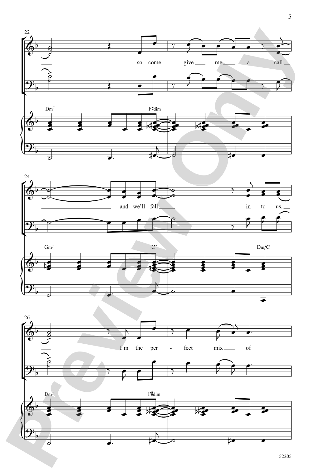 So Easy: SAB Choral Octavo