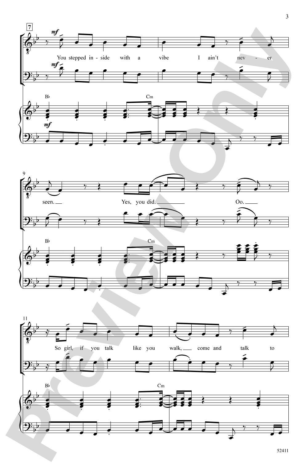 I Just Might: TTB Choral Octavo