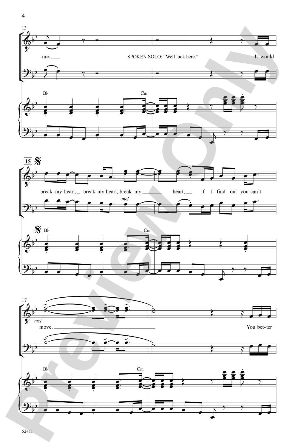 I Just Might: TTB Choral Octavo