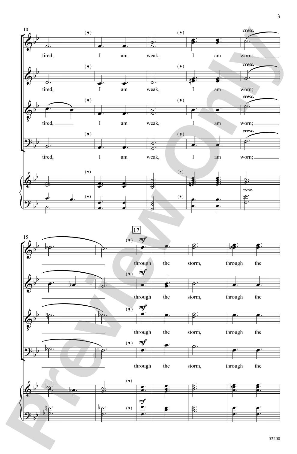 Precious Lord, Take My Hand: SATB <i>a cappella</i> Choral Octavo
