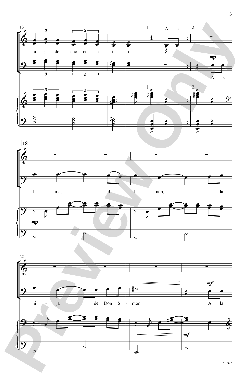A la Lata: SATB Choral Octavo