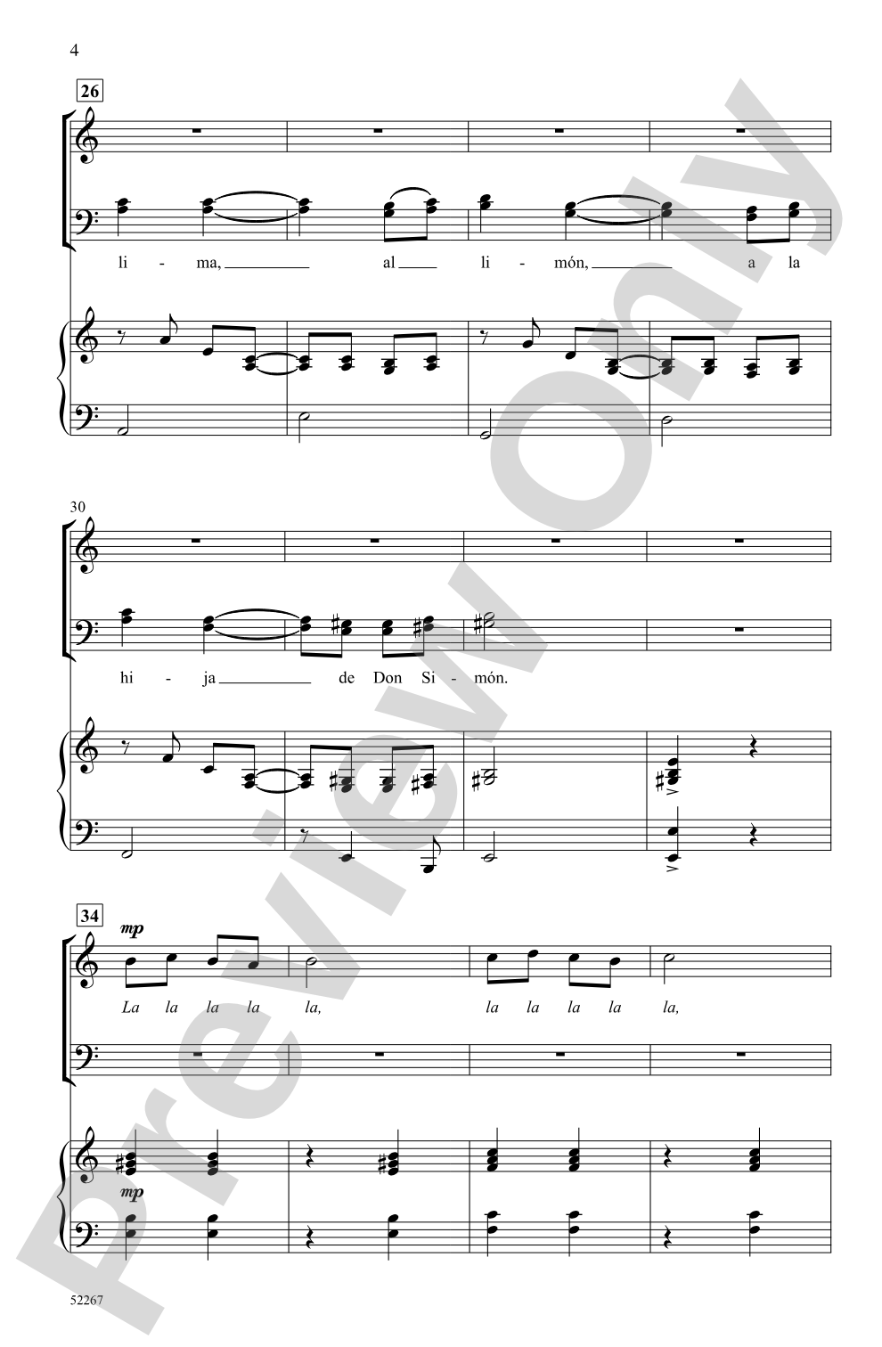A la Lata: SATB Choral Octavo
