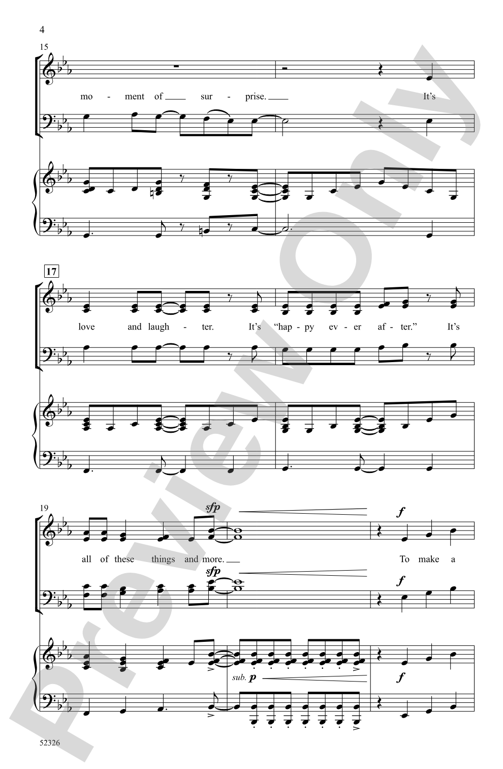 To Make a Song: SATB Choral Octavo