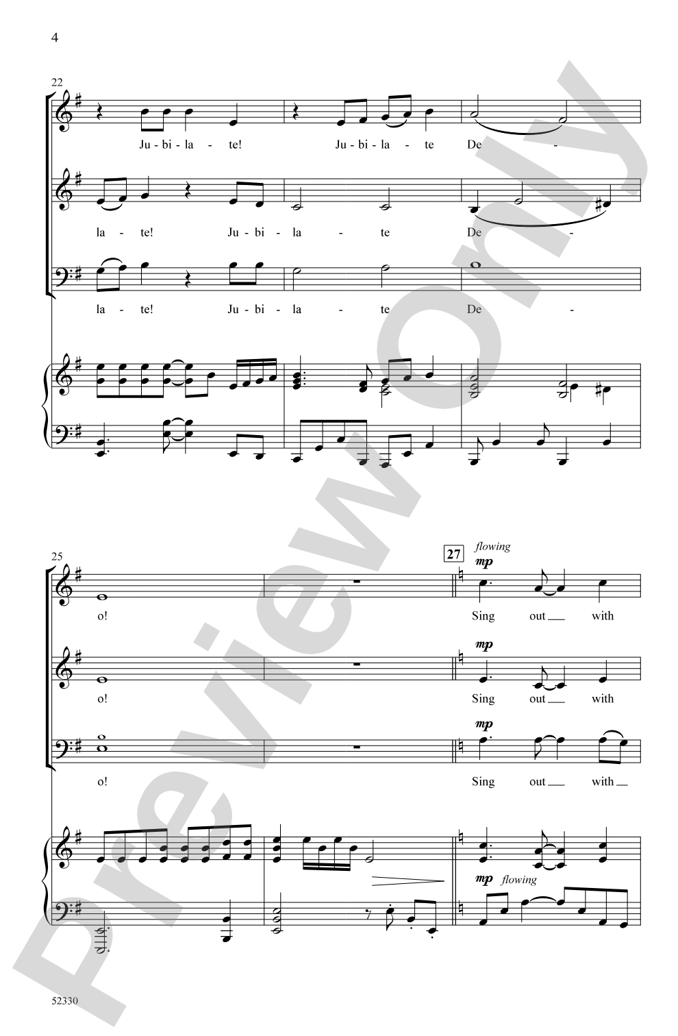 Jubilate!: 3-Part Mixed Choral Octavo