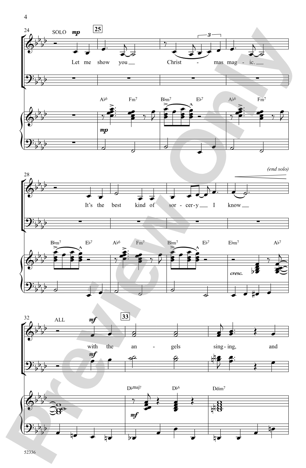 Christmas Magic: SATB Choral Octavo