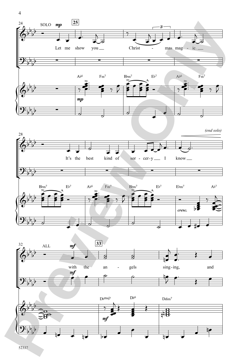 Christmas Magic: SAB Choral Octavo
