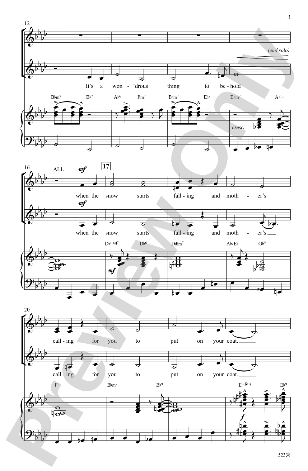 Christmas Magic: SSA Choral Octavo